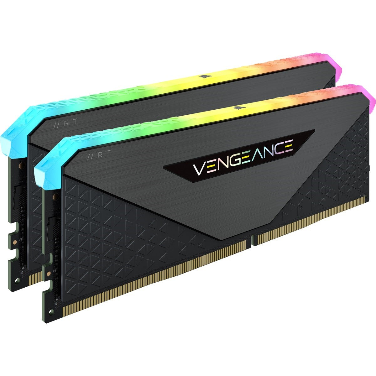 Corsair Ram Desktop VENGEANCE RGB RT 32GB (2 x 16GB) DDR4 3200MHz Black Corsair Ram Desktop VENGEANCE RGB RT 32GB (2 x 16GB) DDR4 3200MHz Black